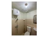 Kamar mandi dilengkapi pemanas air