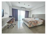 Tamansari Hive Cawang, tipe studio, FF, view pool, persis di depan Halte TJ